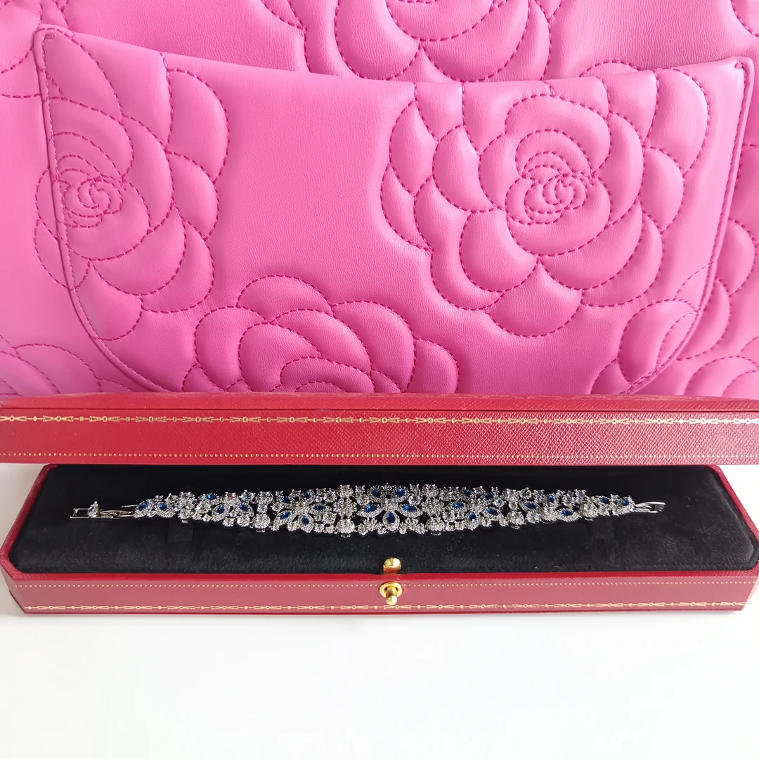 2912蓝手链--蓝--精工蓝手链手镯赠礼盒