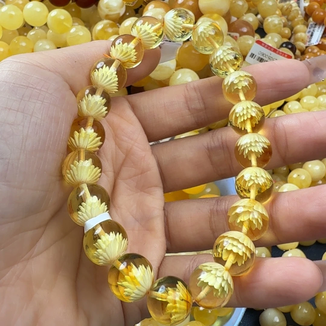 琥珀未镶嵌珠宝奇石