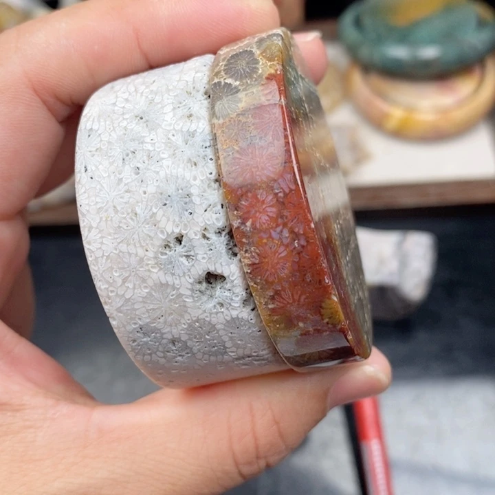 硅化玉手镯未镶嵌