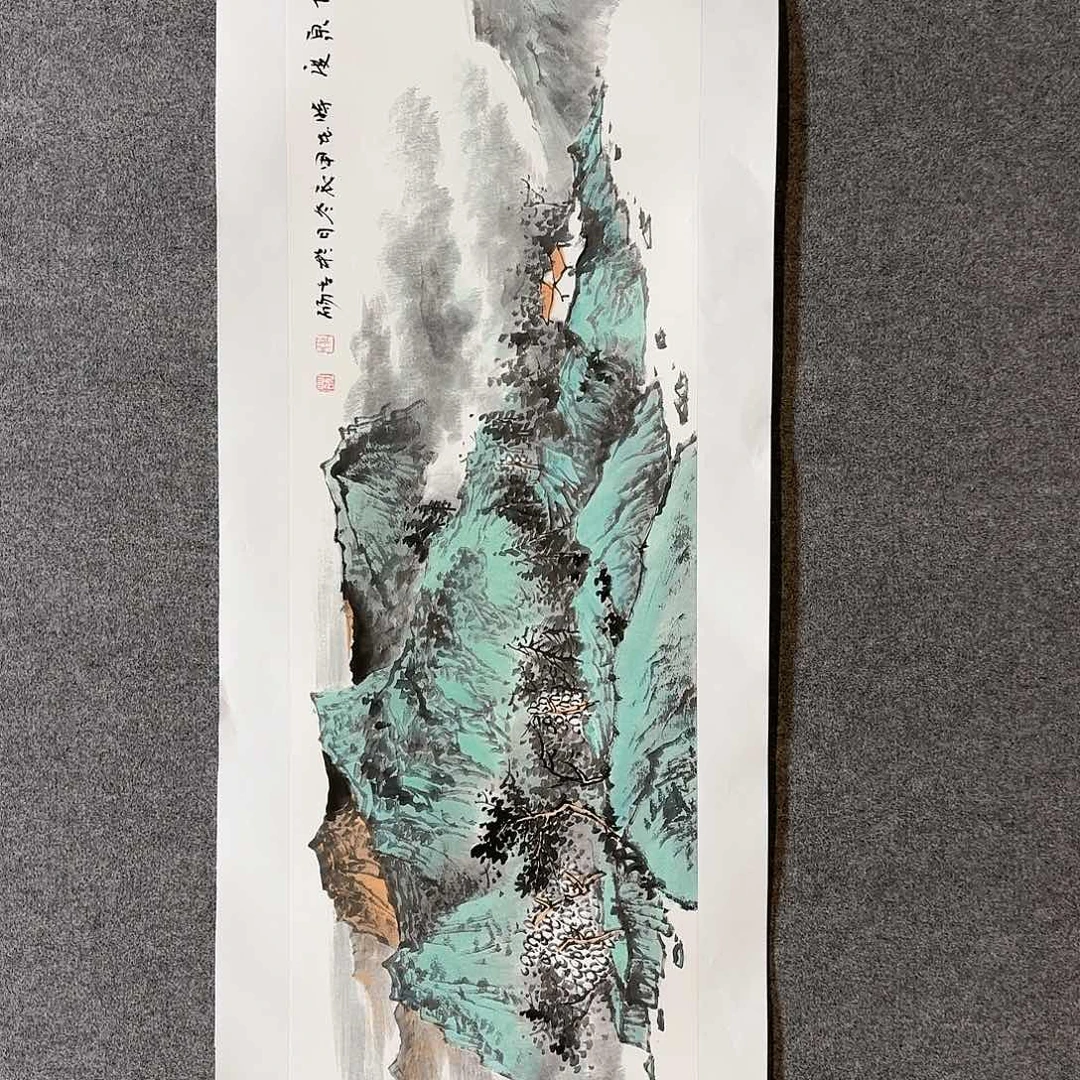 国画杜浩老师手绘作品