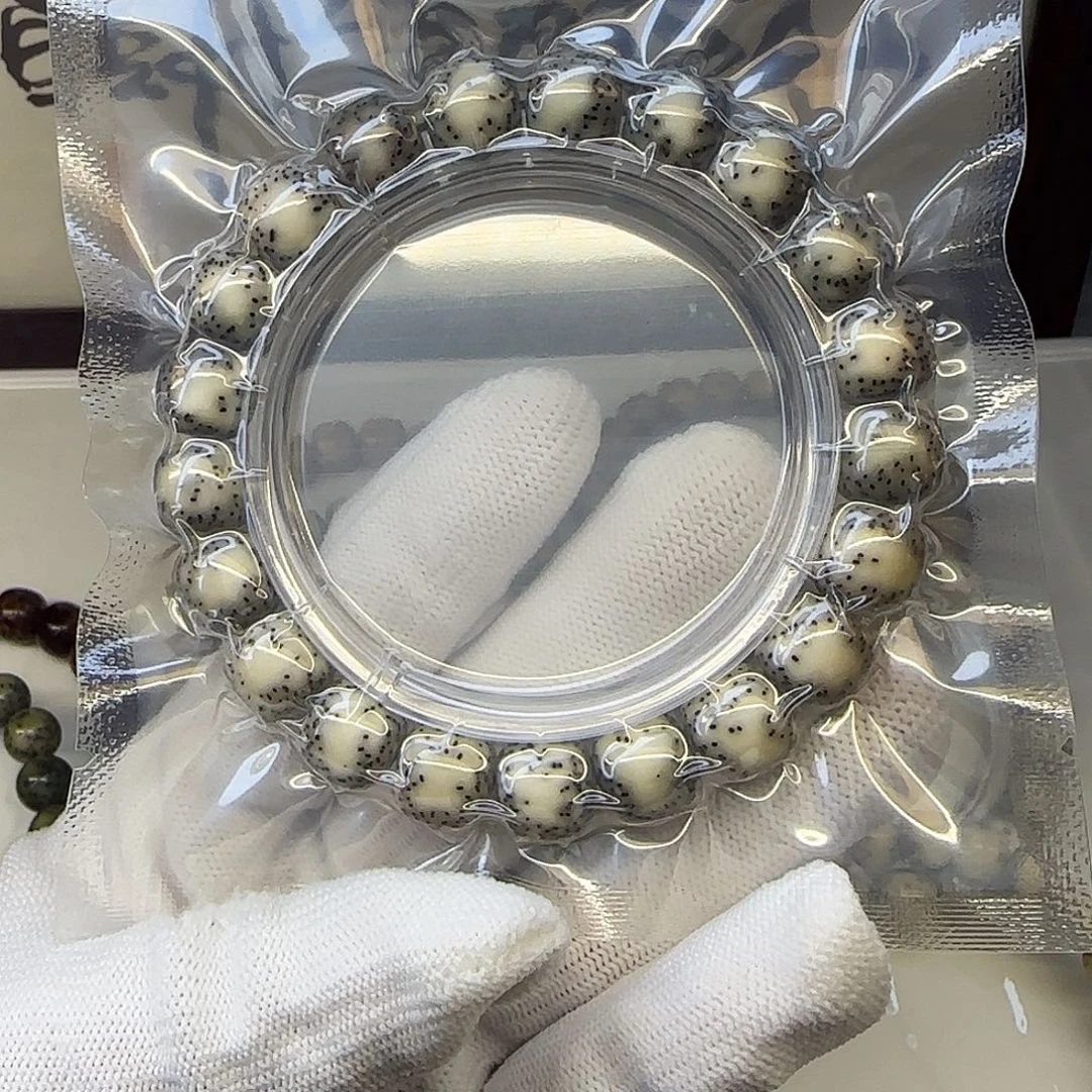 手串星月菩提卡11侧留白小细星