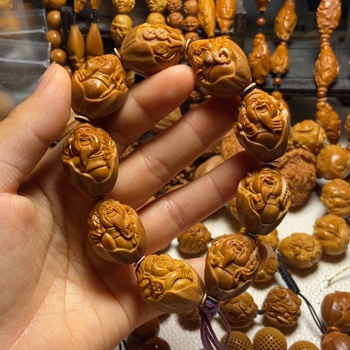 【闪购商品】橄榄核手串/手链楊*豆包衣财神2.2左右