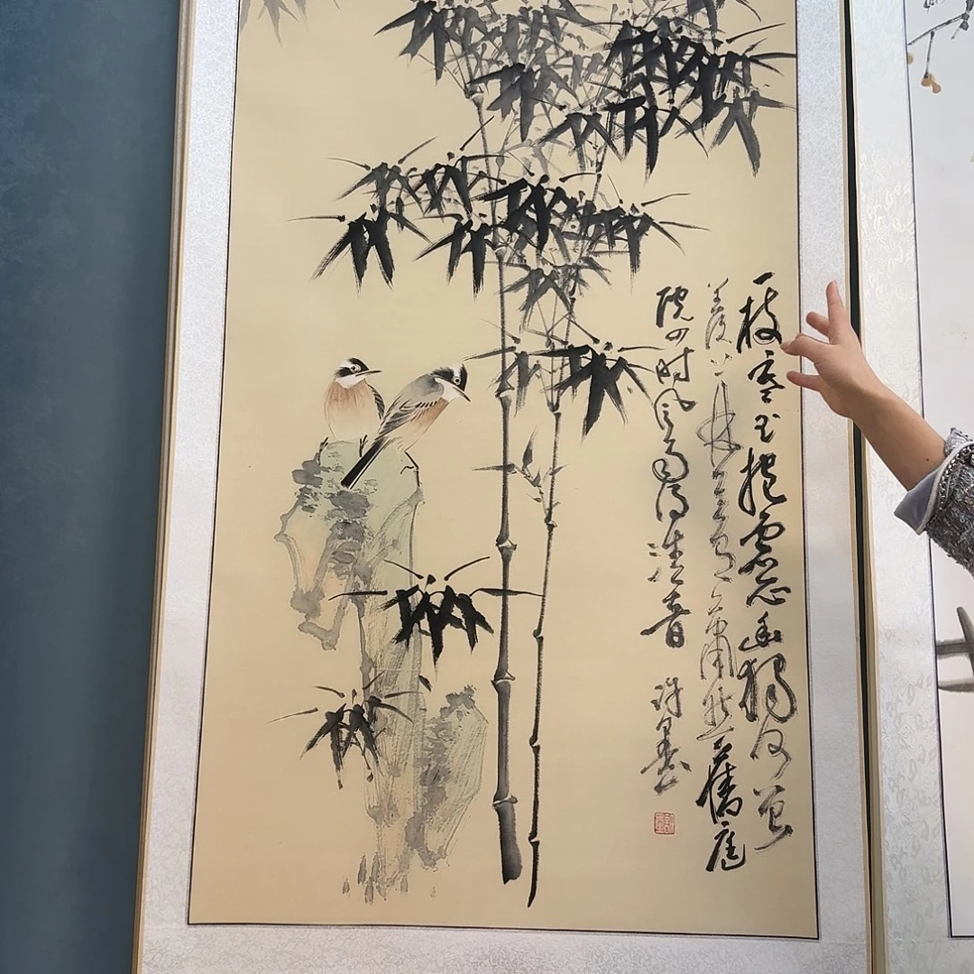 纯手绘国画作品好看