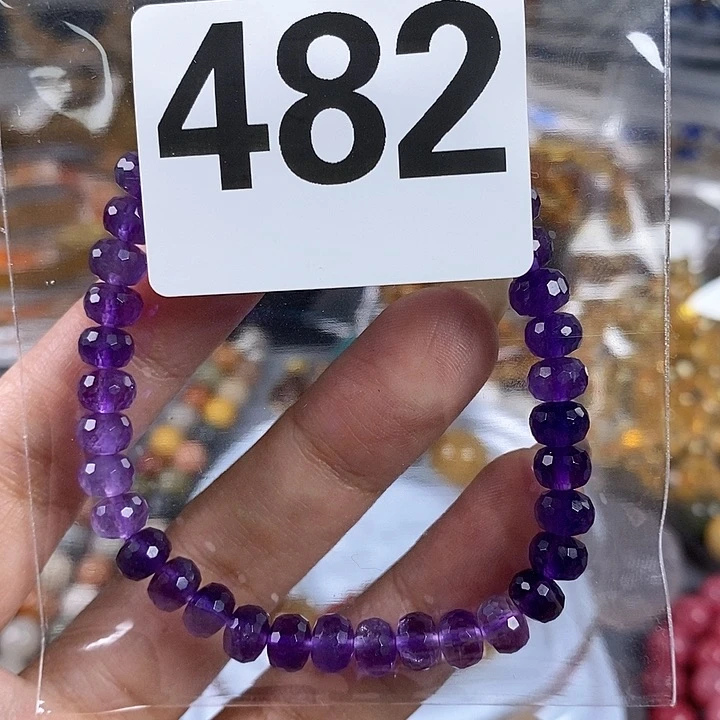 未镶嵌手链水晶豆****?