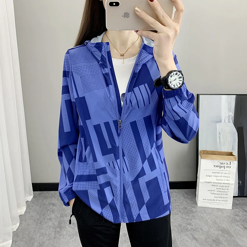 2K850春夏季薄款软面单层防晒风衣外套