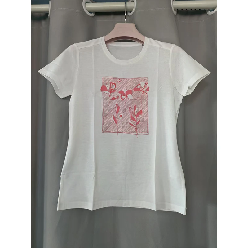 2117603 女款休闲运动弹力透气短袖速干T恤