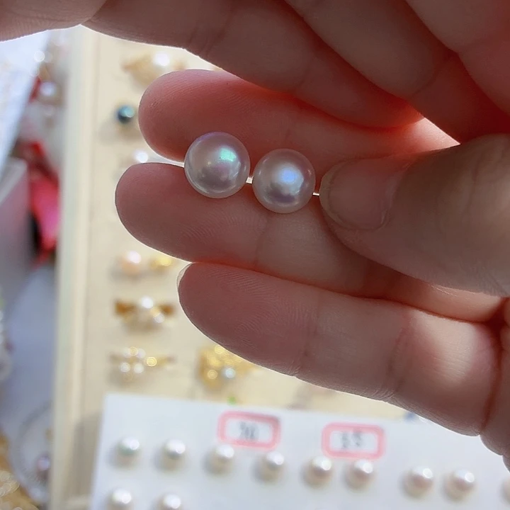 耳饰淡水珍珠合金