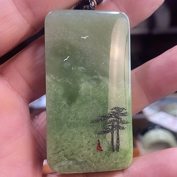 颈饰未镶嵌和田玉