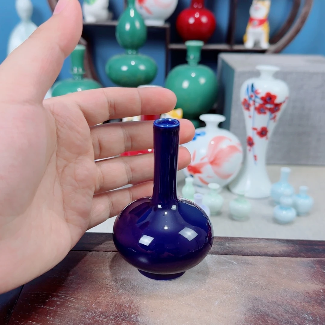 陶瓷手工小花器摆件