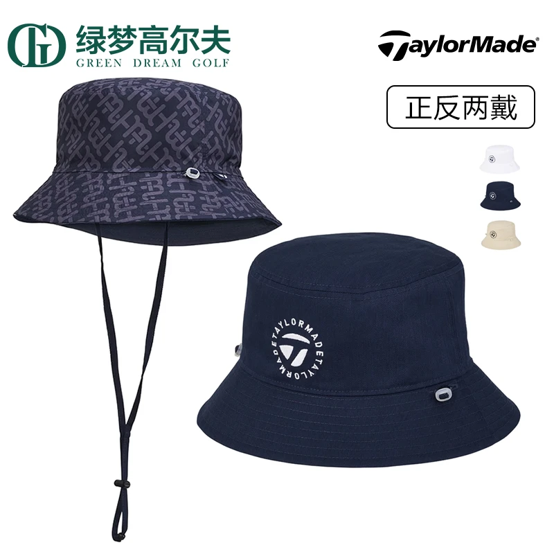 Taylormade泰勒梅高尔夫球帽女士夏季防晒遮阳桶帽渔夫帽子