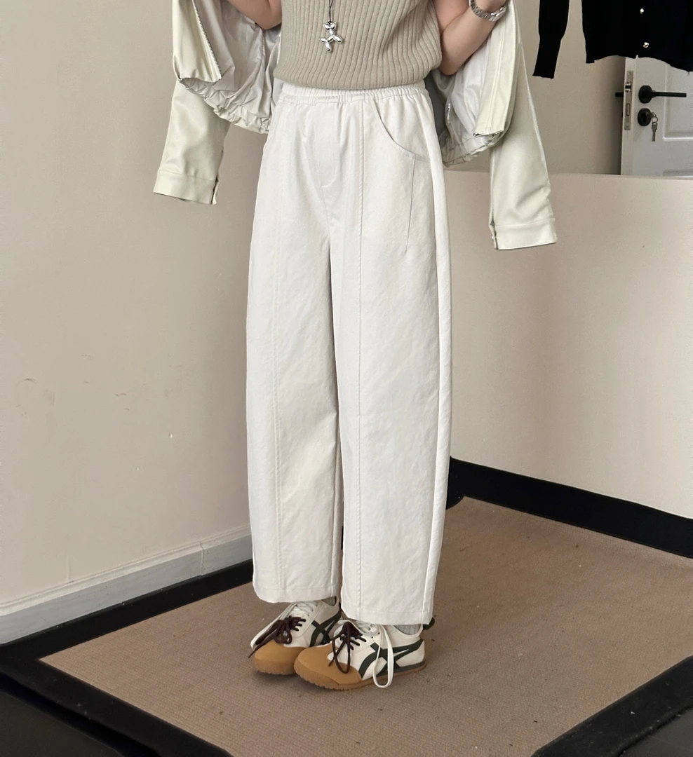 七言家巨好穿！日系山野气球裤#百搭宽松舒适显瘦九分休闲裤