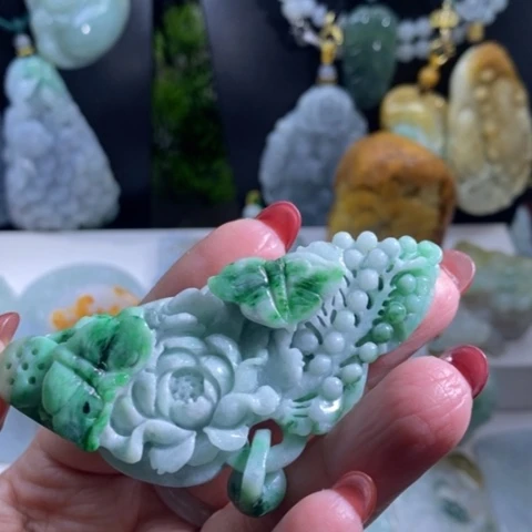 【闪购商品】颈饰未镶嵌翡翠花