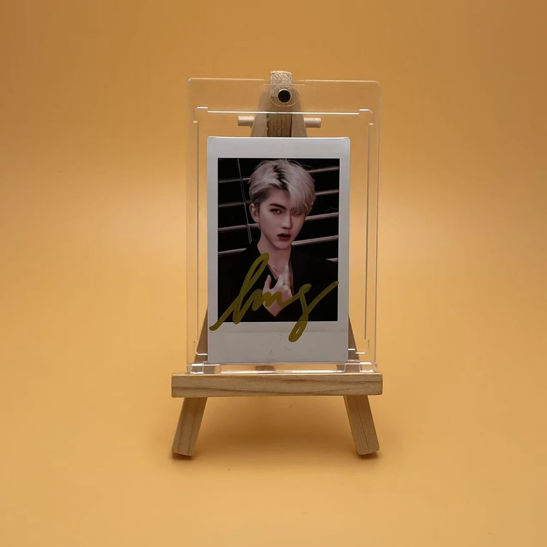 【蔡徐坤】私渠签名正品3寸拍立得