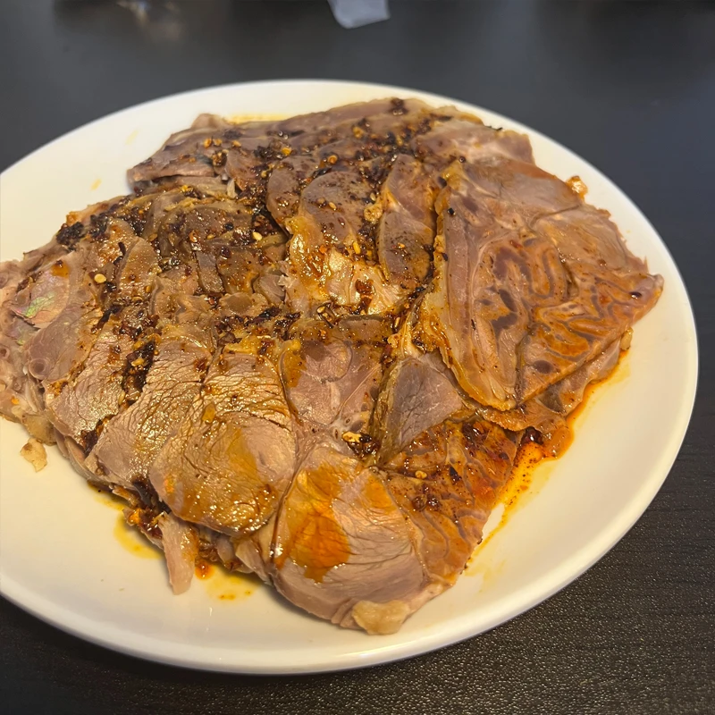 顺丰包邮 500g现卤牛腱子肉 送辣椒油