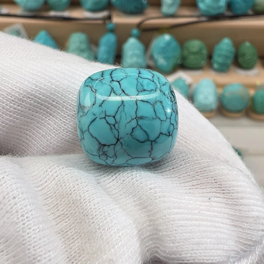 绿松石老型珠未镶嵌