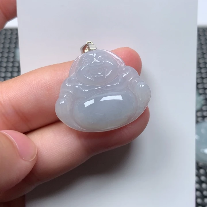 颈饰未镶嵌翡翠佛公