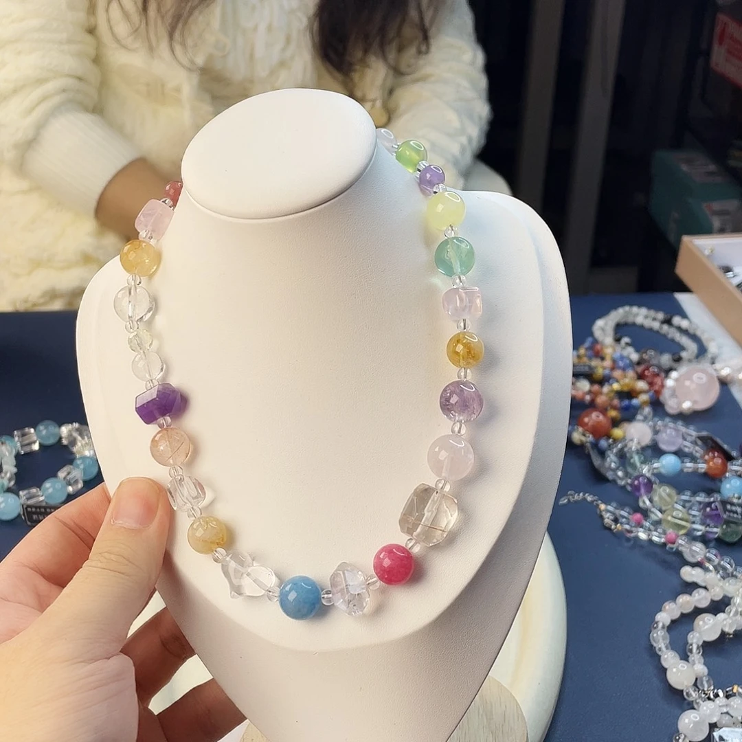 银S925镶嵌水晶手链