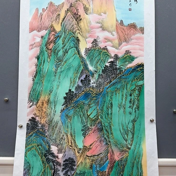 国画书法作品多次参加