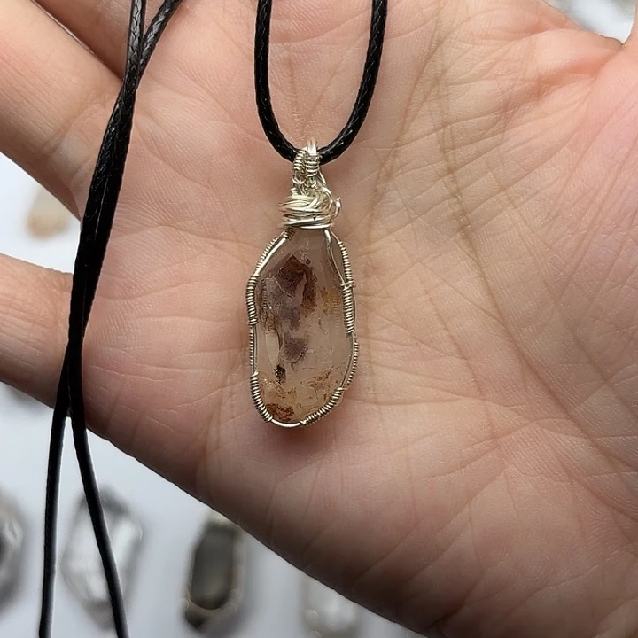 未镶嵌颈饰水晶巴基斯坦油胆闪灵钻项链