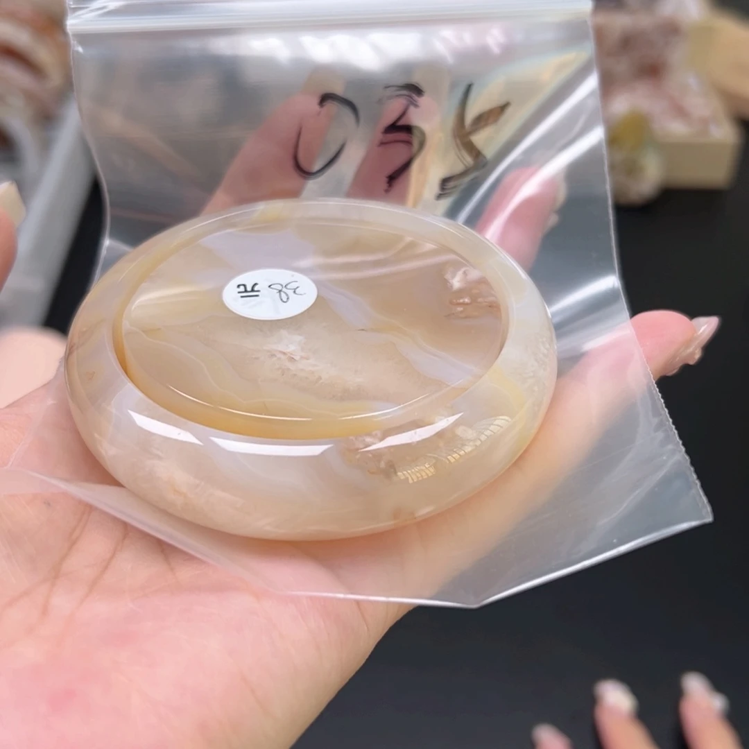 玛瑙/玉髓手镯合金63