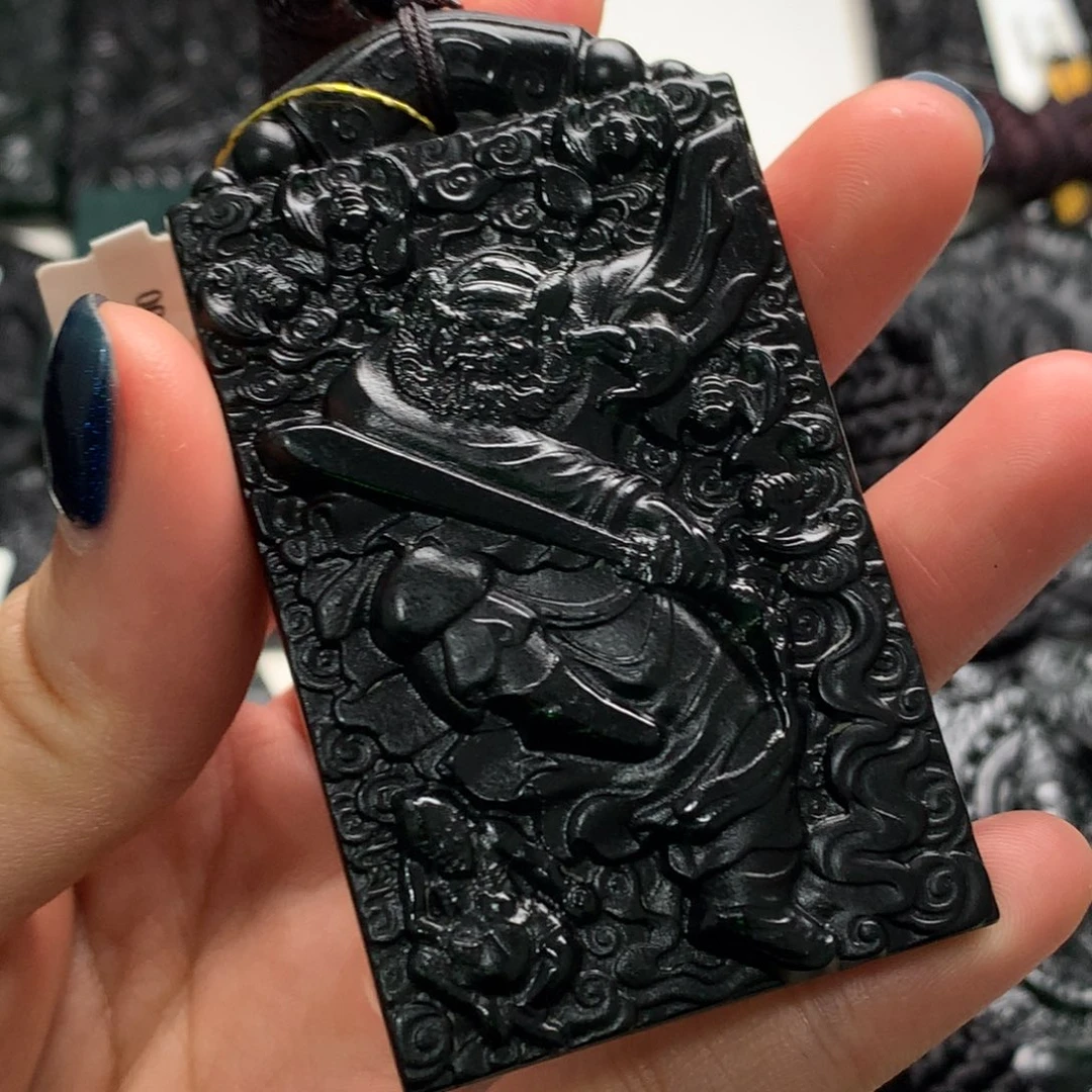 天然a货钢琴黑挂件