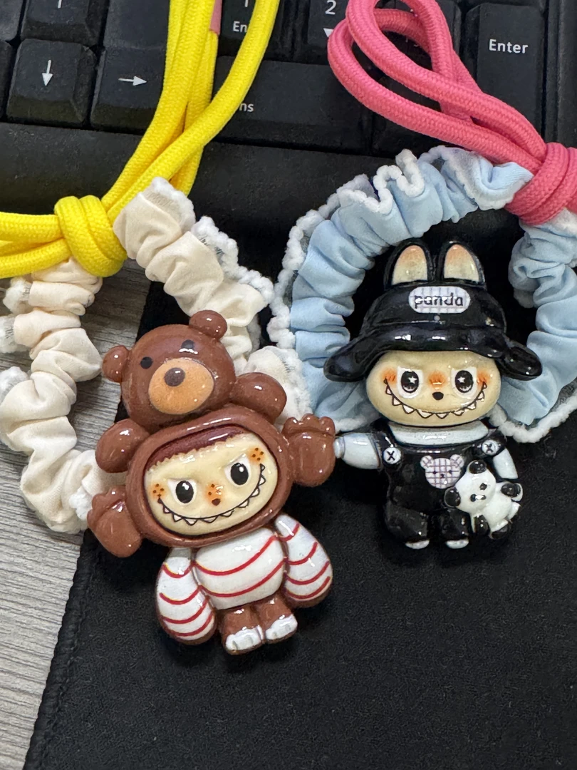 【两个装】可爱拉布布卡通高弹力发绳头绳发饰