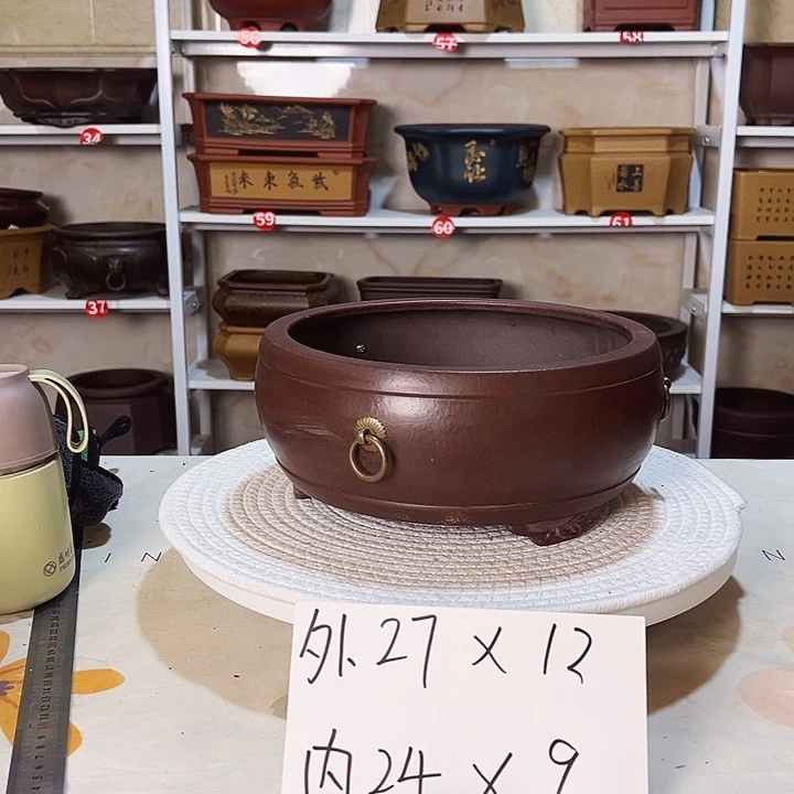 紫砂花盆紫砂花盆