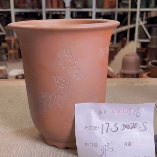 D***白紫砂花盆紫紫砂盆