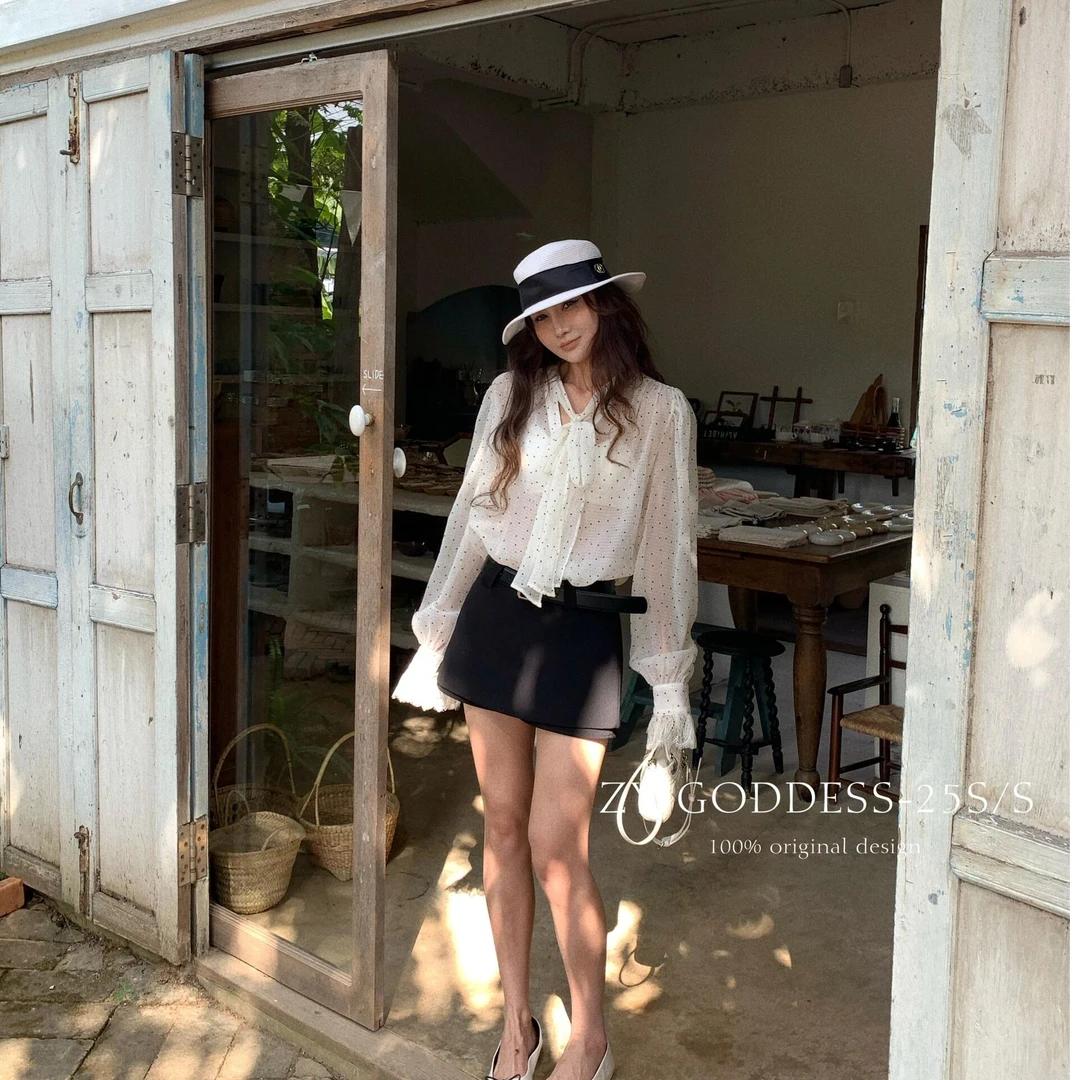 2025早春新款时尚半身裙气质显瘦洋气休闲百搭裙裤黑色性感短裤女