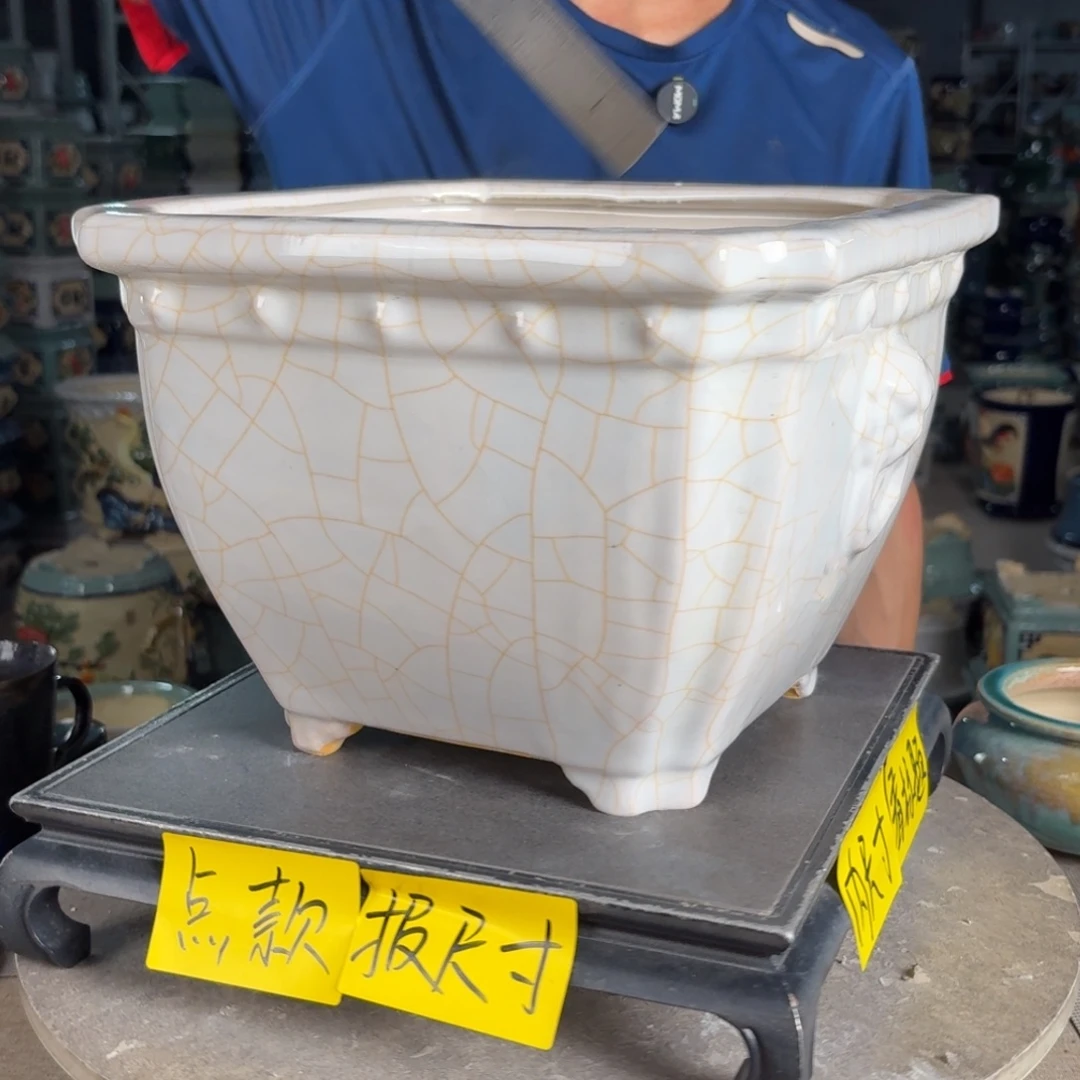 一风堂石湾花盆 内24*19