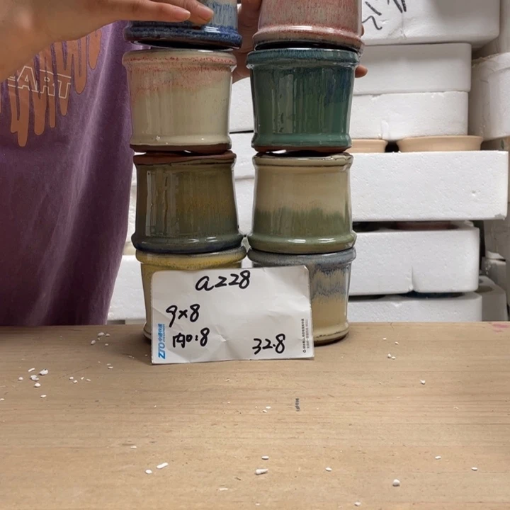 粗陶多肉花盆微瑕228