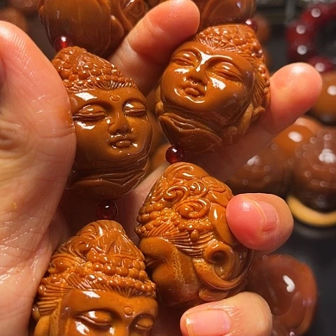 相***生手串/手链橄榄核观音一条