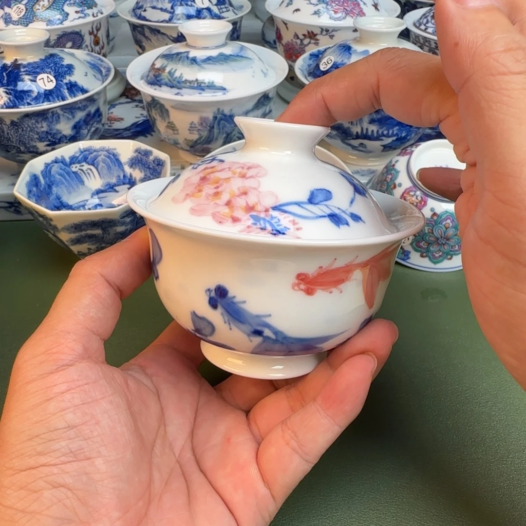 纯手工纯手绘茶具45