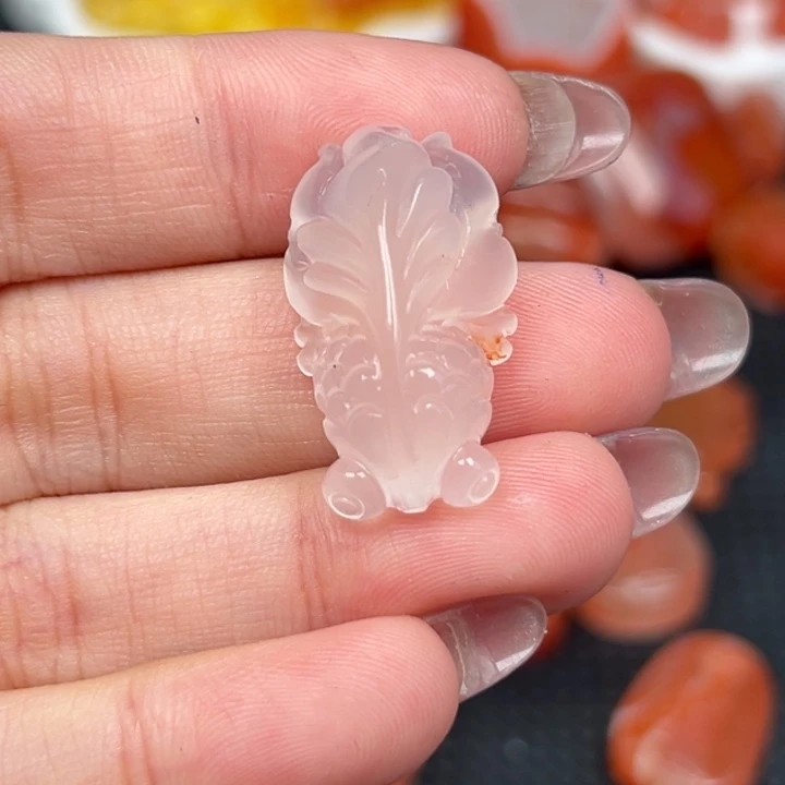 南红玛瑙未镶嵌吊坠(不含链)