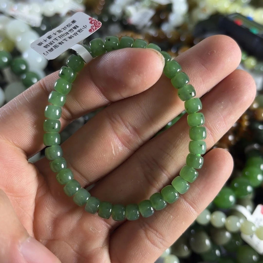 和田玉手链未镶嵌124