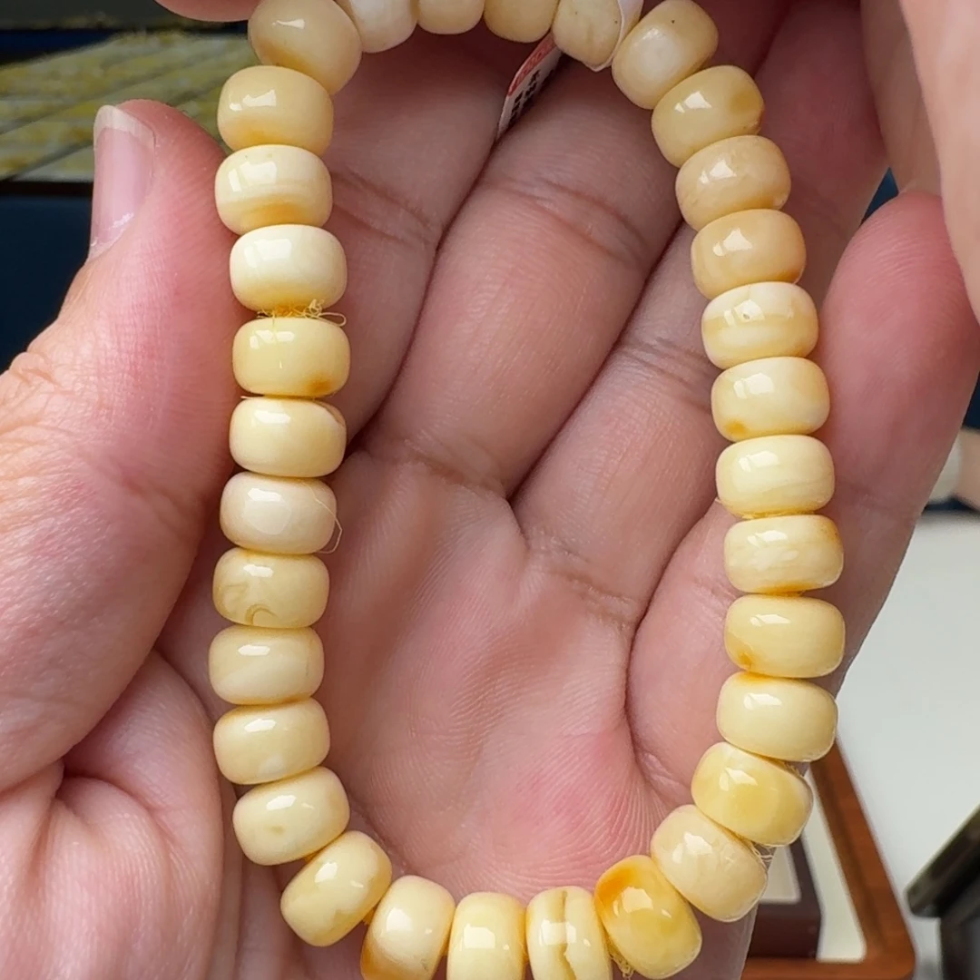 琥珀未镶嵌手链蜜蜡手串