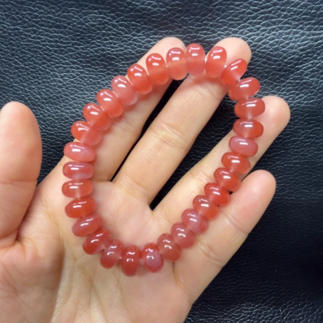 南红玛瑙未镶嵌手串