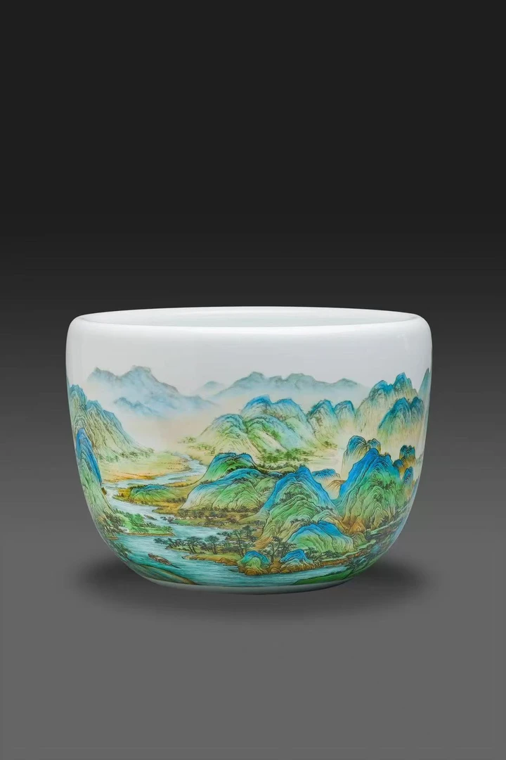 （风驿）千里江山聚宝缸