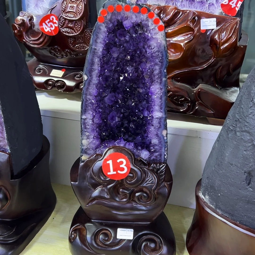 小***才大型摆件（非配饰）紫晶未镶嵌