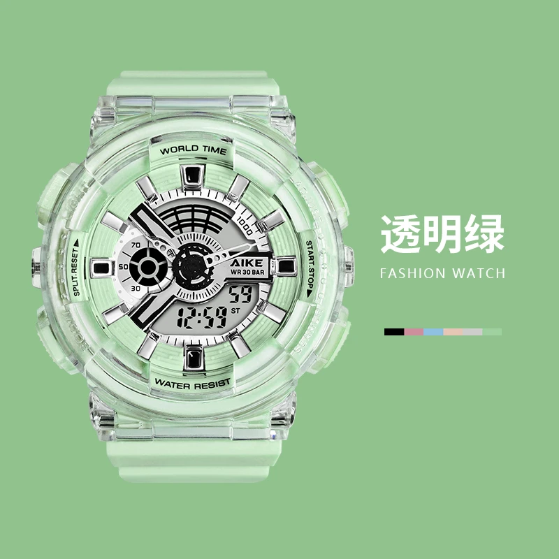 ins风手表女款初中学生初高中女生高颜值儿童防水电子表2025新款