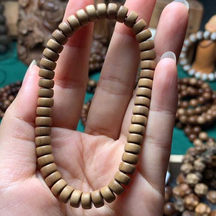 檀香木手串/手链老山檀香4*7药片