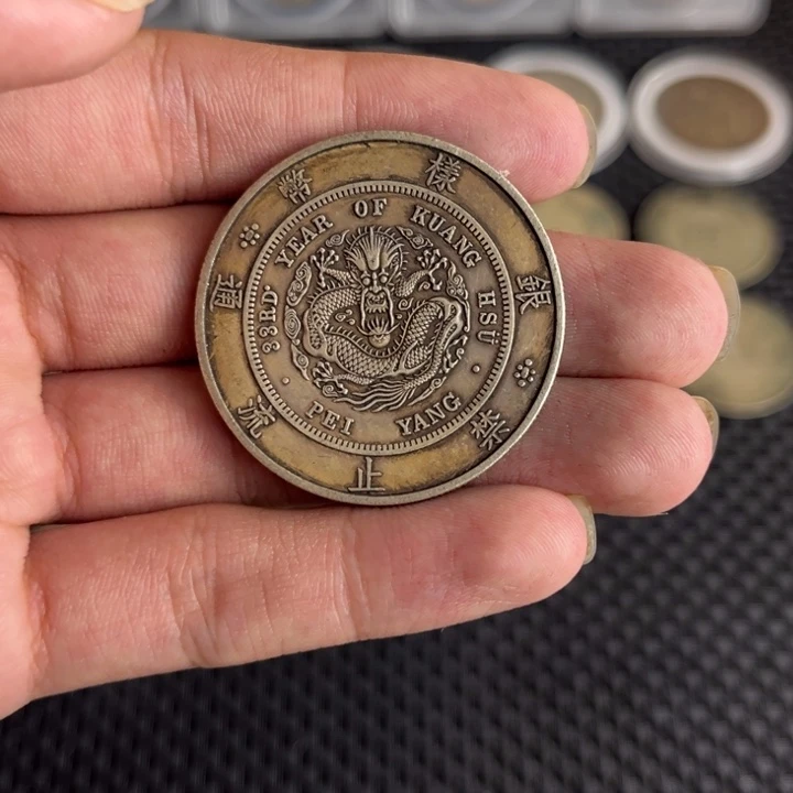 金属大头龙洋船洋工艺品
