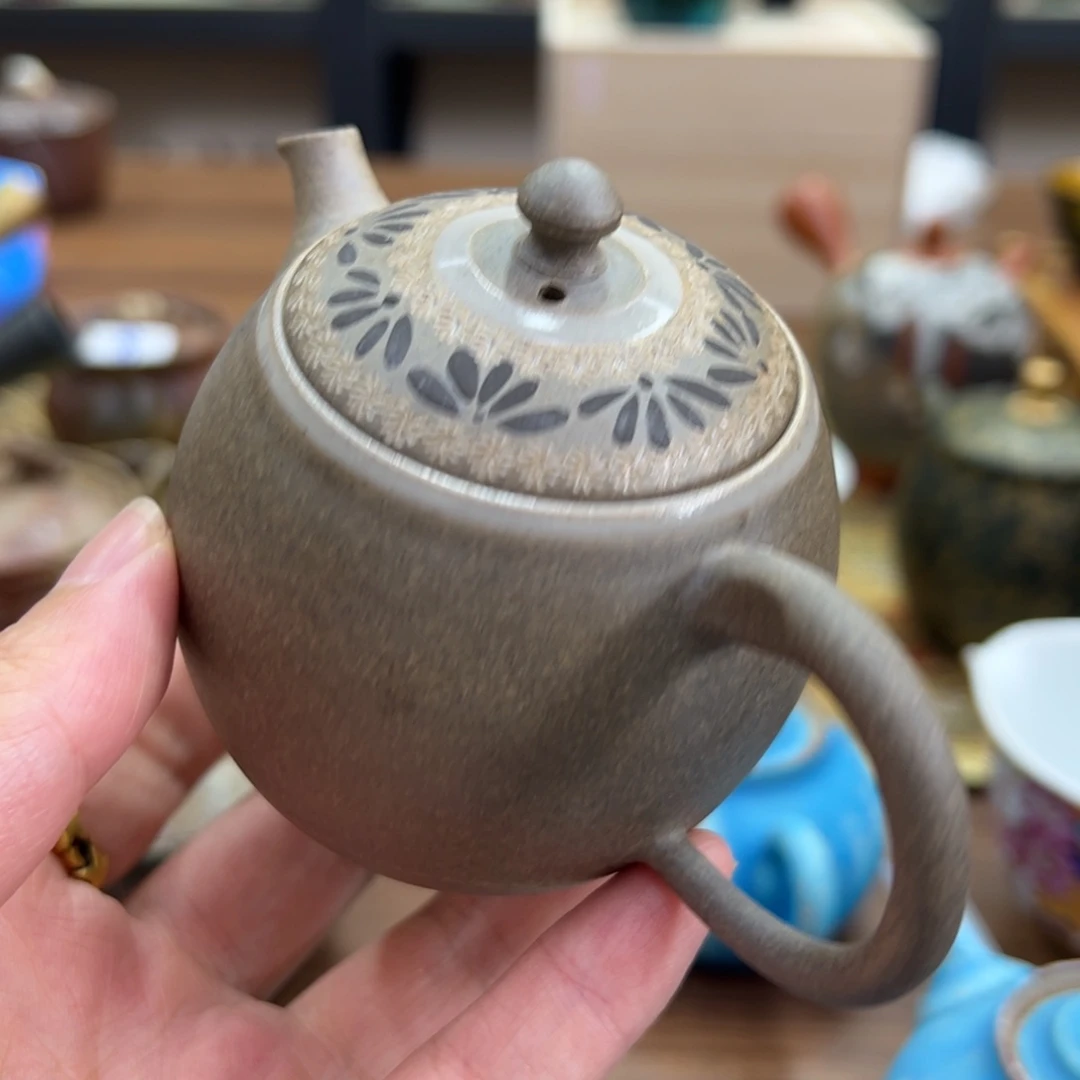 都筑酆常滑烧后手壶