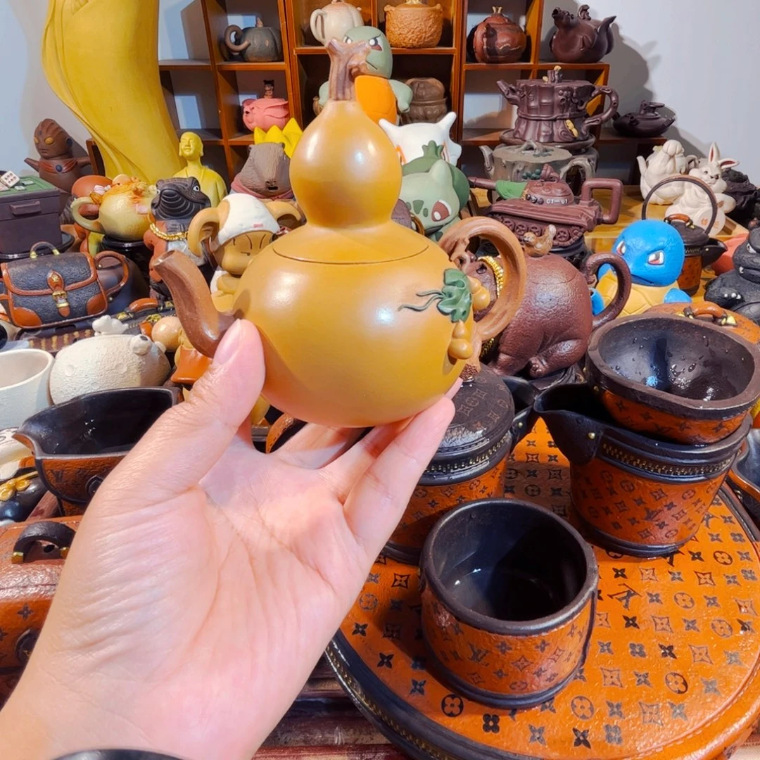 茶壶紫砂纯手工制作过程就是