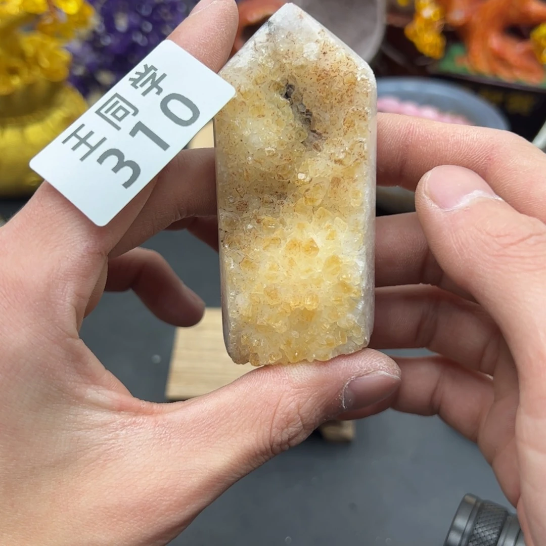紫晶水晶摆件未镶嵌310