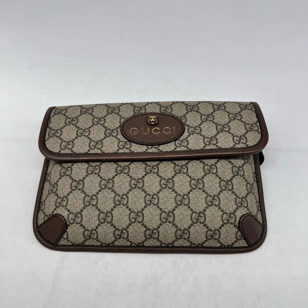 95新 GUCCI/古驰 古驰虎头腰包 10930