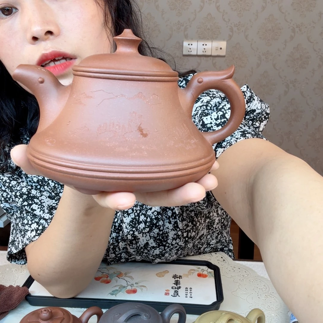 茶壶紫砂精工制作微暇