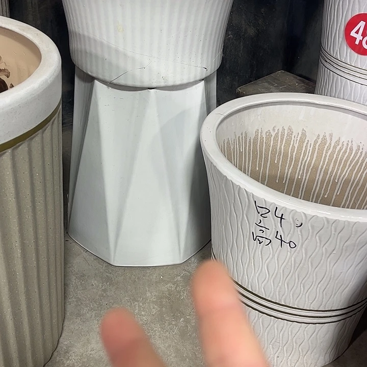 陶瓷大花盆特大两个