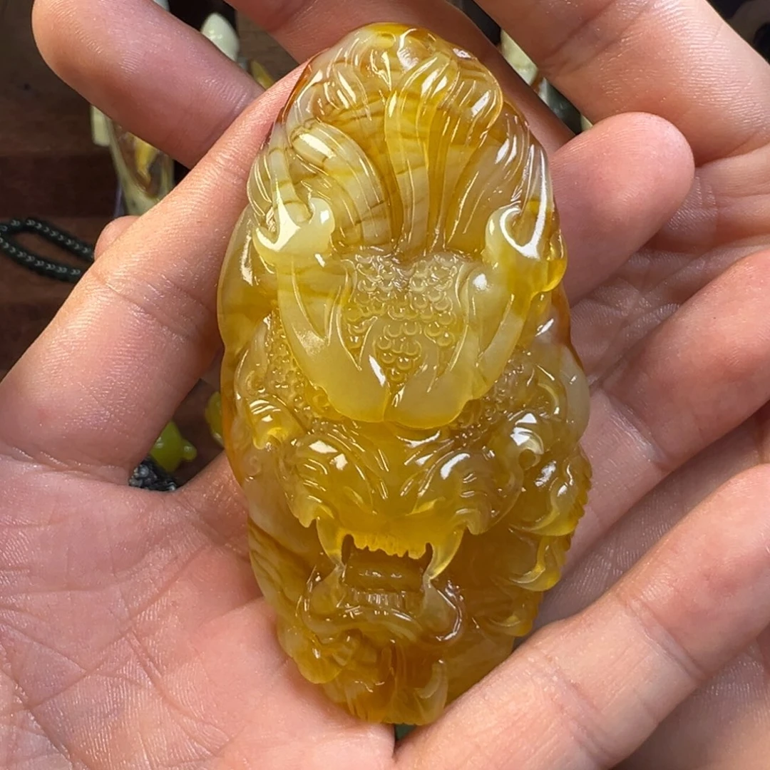 岫玉未镶嵌手把件天然岫玉