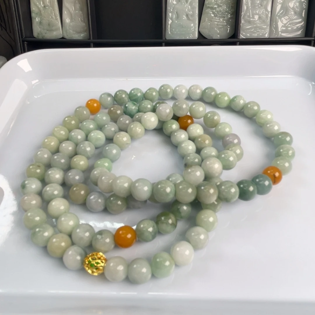 翡翠未镶嵌吊坠(不含链)微瑕